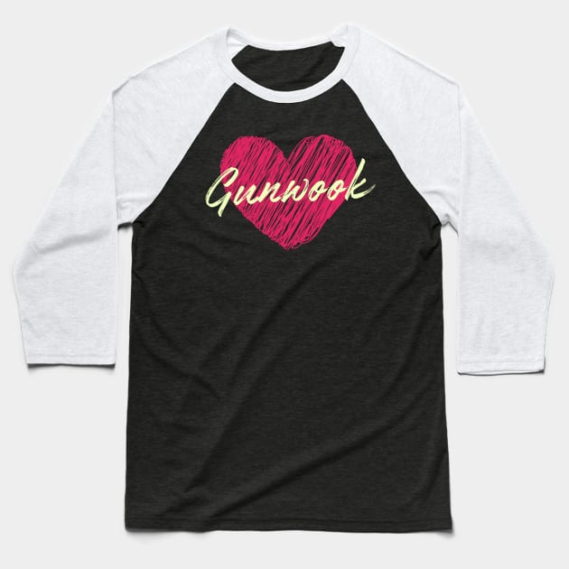 Gunwook Heart ZEROBASEONE Baseball T-Shirt by wennstore